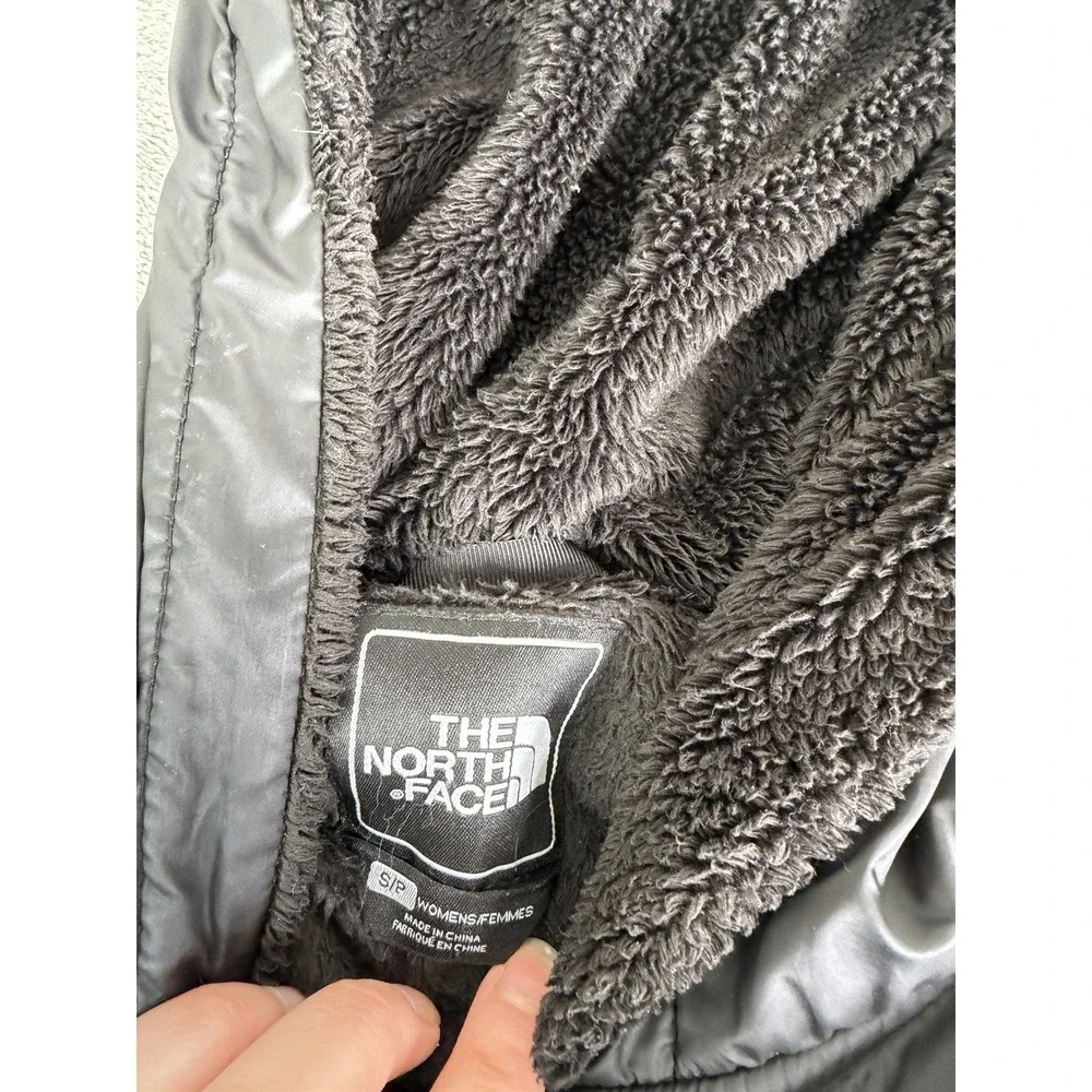 The North Face Women's Osito Full Zip Fleece Jacket Size Small Black - Picture 4 of 10